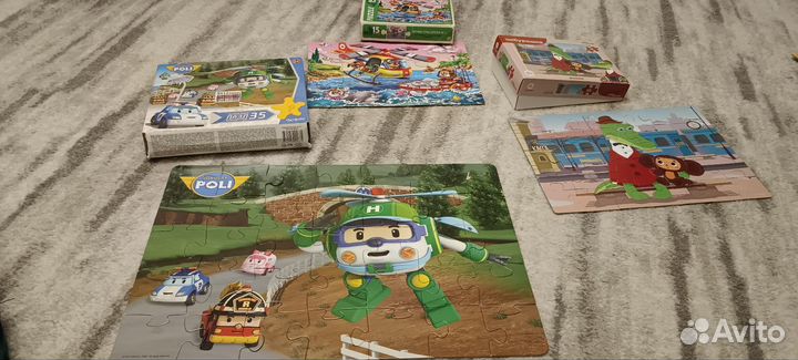 Макси пазлы для малышей