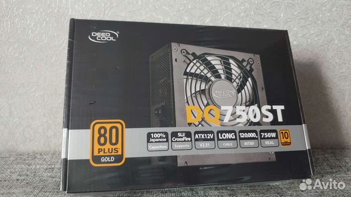 Блок питания deepcool dq750st gold Япония