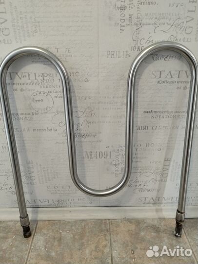 Полотенцесушитель водяной из нержавеющей стали