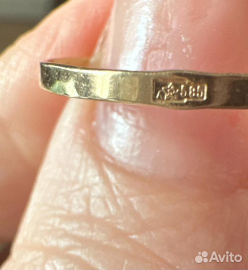 Золотой комплект Камея