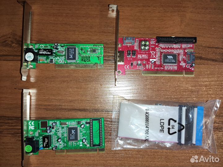 Сетевые карты, контроллер sata,IDE