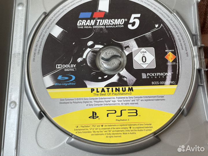 Диск на sony пс 3