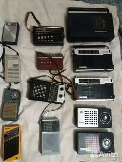 Малогабаритные радиоприемники СССР