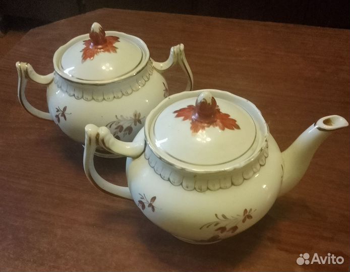 Чайник и сахарница Барбарис