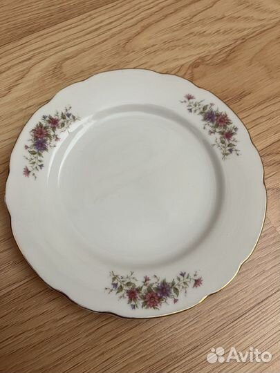 Набор Тарелка глубокая плоская Фарфор Япония