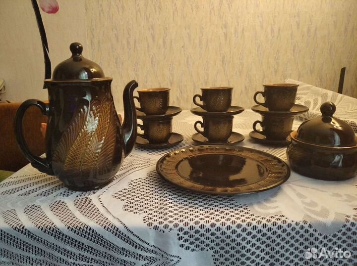 Кофейный сервиз, сахарница