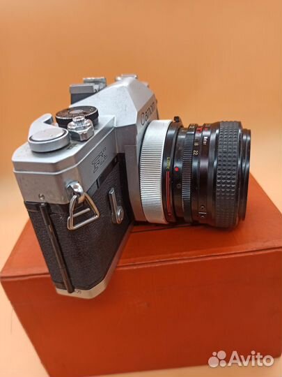 Canon FX + объектив w-komura 3.5/28