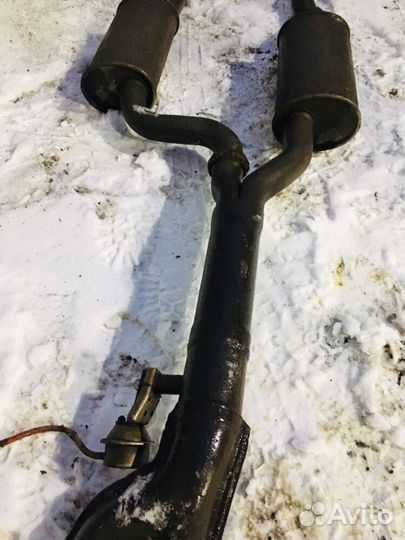 Глушитель Mercedes w220 6.0 long