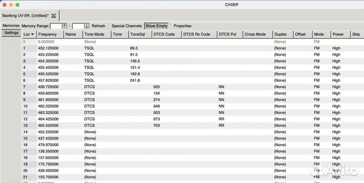 Кабель программатор раций Baofeng и Kenwood