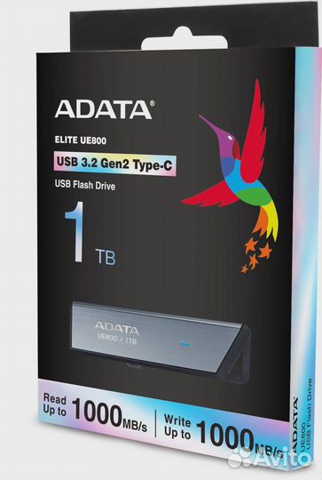 USB-флеш-накопитель Adata aeli-UE800-1T-CSG