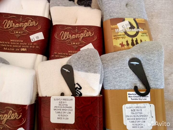 Мужские носки Wolverine Wrangler Made in USA