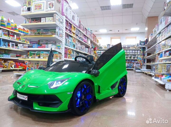 Электромобиль Lamborghini Aventador SVJ (A111MP)