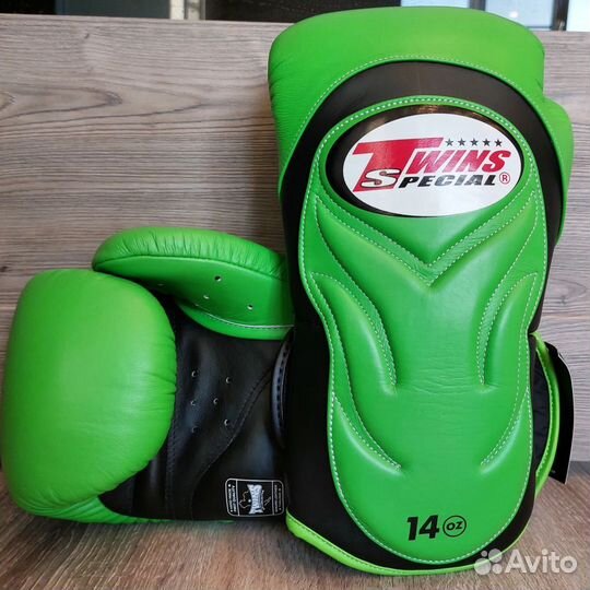 Перчатки Twins Special bgvl-6 light green-black