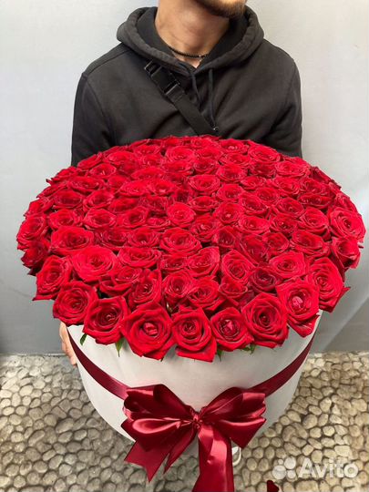 Цветы букеты с доставкой розы 51 роза