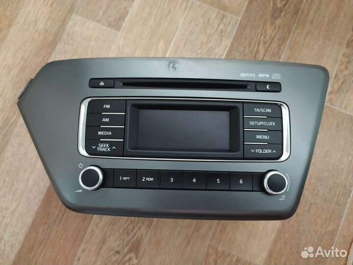 Магнитола оригинальная, киа рио 3 рестайлинг