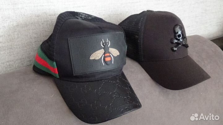 Бейсболка мужская черная