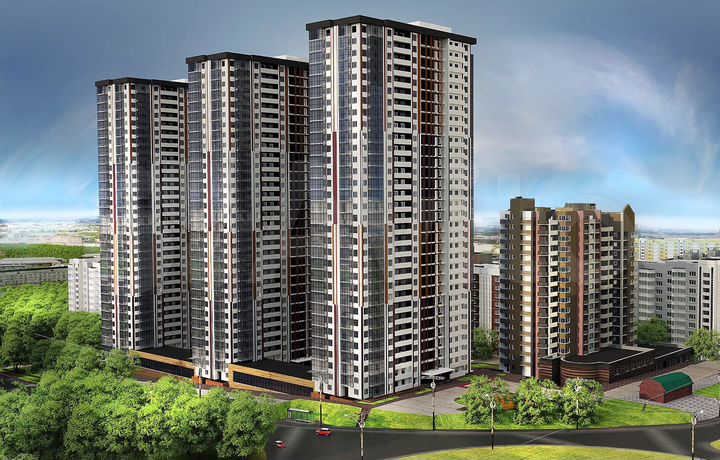 3-к. квартира, 98 м², 19/33 эт.