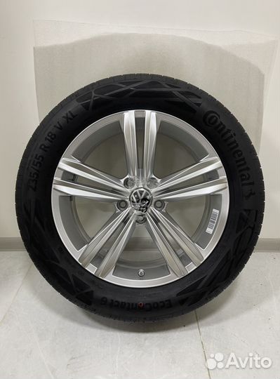 Новые Volkswagen Tiguan, Continental 235/55 R18