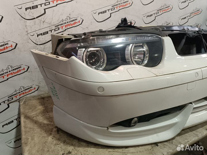 Nosecut BMW 7-series E65 E66 E67 1 модель белый KA9355