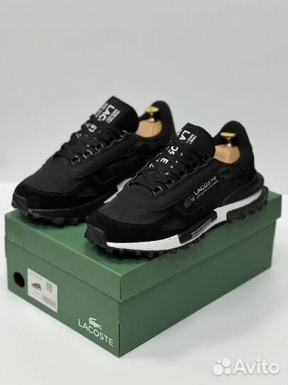 Кроссовки мужские lacoste чёрные