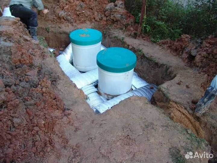 Установка септиков