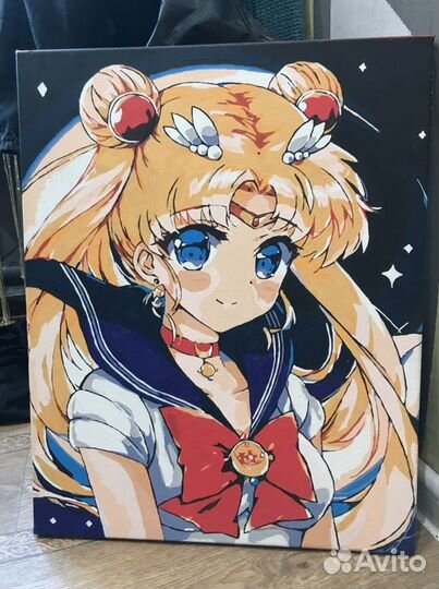 Картина акрилом на холсте