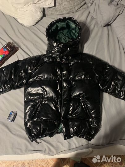 Пуховик глянцевый