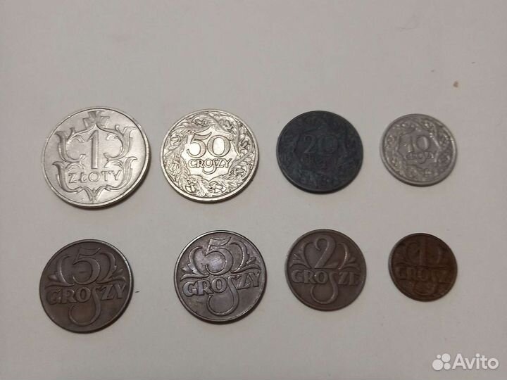 Монеты Польши Пилсудского 1923-1938г.г