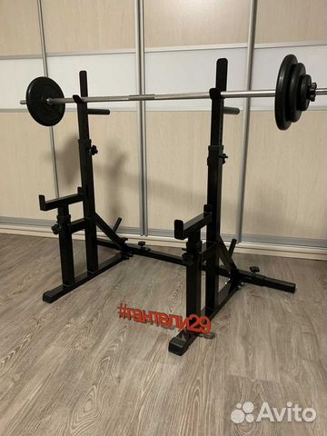 Стойки со штангой 47.5кг