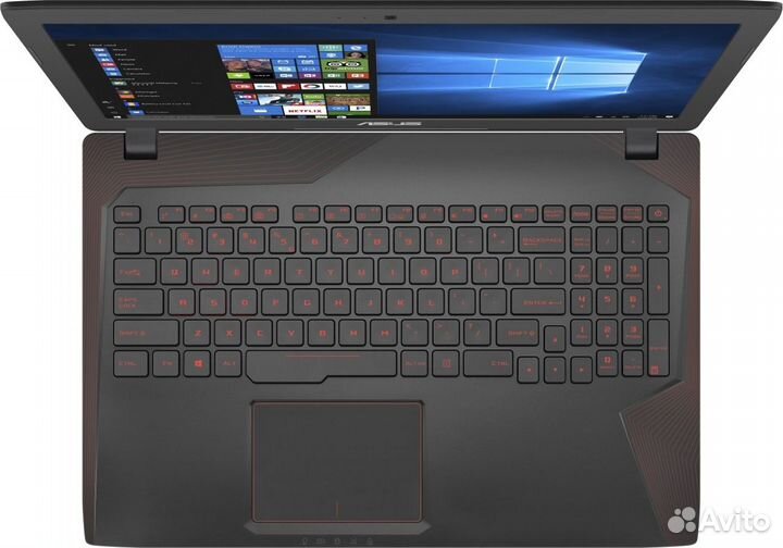 Asus 15.6 i5-7300HQ 4яд4пт gtx1050ti 8Gb SSD+HDD