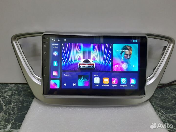 Штатная магнитола Hyundai Solaris 2 2017+