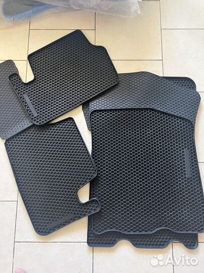 Нано полики с бортами, резиновые коврики ваз