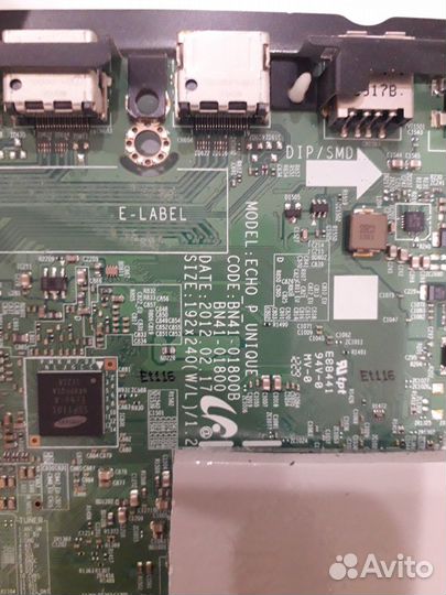 Разбор Samsung ue46es8007