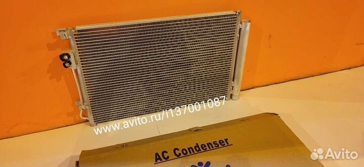 Hyundai Solaris 2 радиатор кондиционера новый