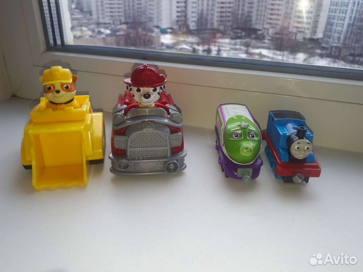 Щенячий патруль,PlayDoh,Томас