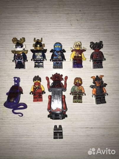 Lego ninjago минифигурки