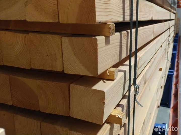 Брусок строганый 45*70*3000 мм сорт AB скругление