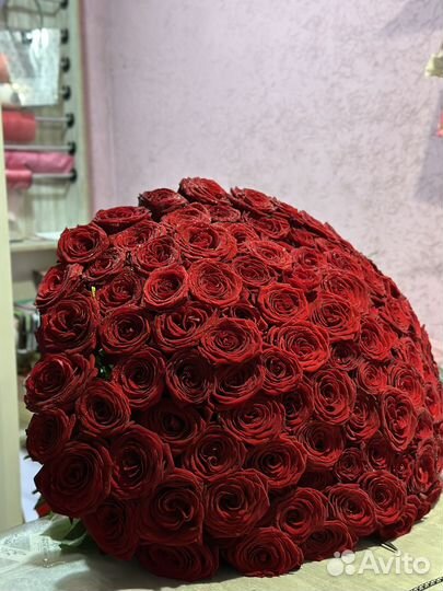 Букеты из 101 розы