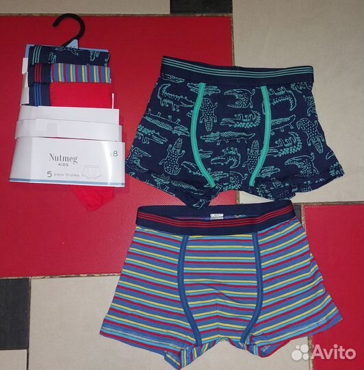 Боксеры Англия 5-6,6-7 разные расцветки