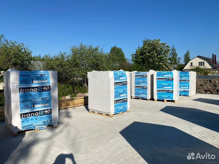 Блоки из газобетона Бонолит