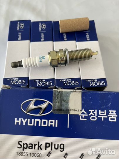 Свечи зажигания ngk на хюндай солярис