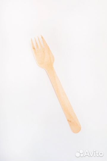 Одноразовые вилки деревянные