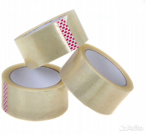 Скотч прозрачный 66 метров