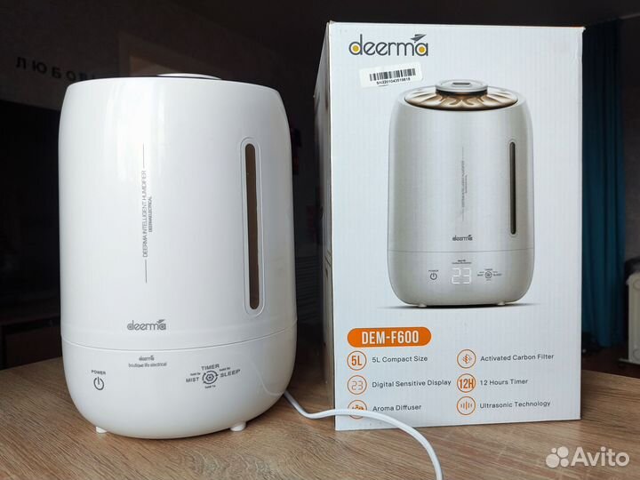 Увлажнитель воздуха xiaomi deerma DEM - F600