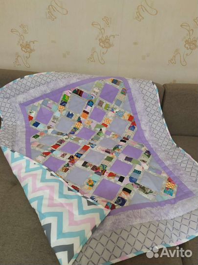 Детское одеяло ручной работы