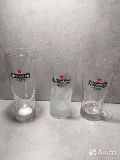 Новые бокалы Heineken