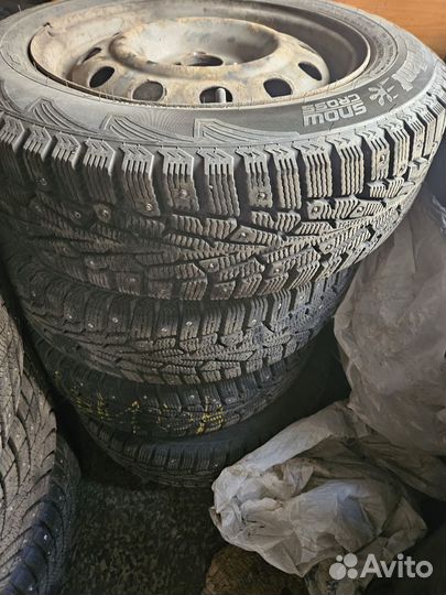Шины 185 65 15 зимние бу на дисках