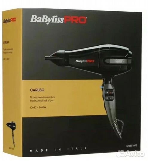 Фен BaByliss Pro Caruso lonic BAB6510IRE