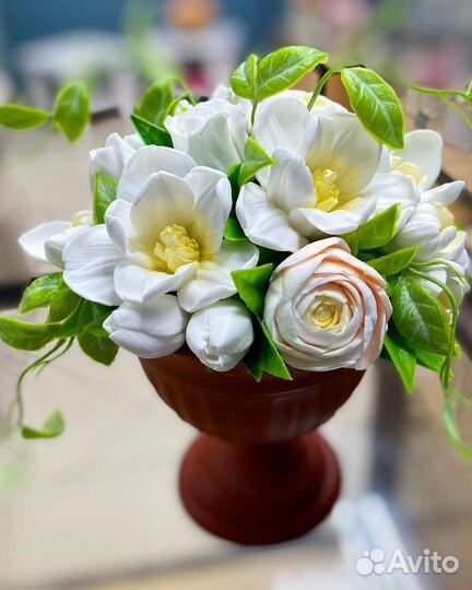 Интерьерная композиция (букет из мыла) наличии