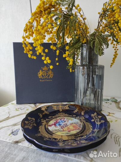 Тарелки Royal Classics Влюбленная пара Фарфор